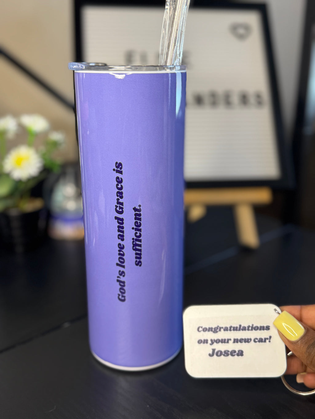Customised tumbler