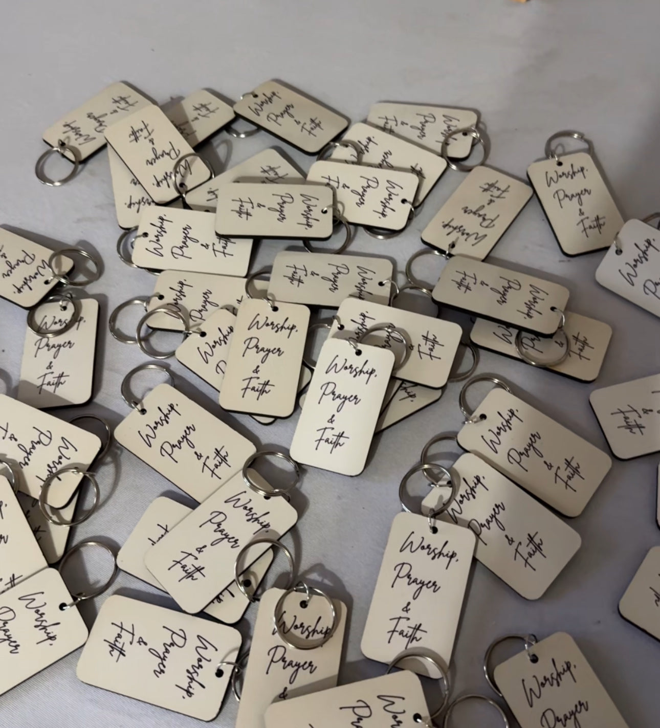 Promotional keyrings