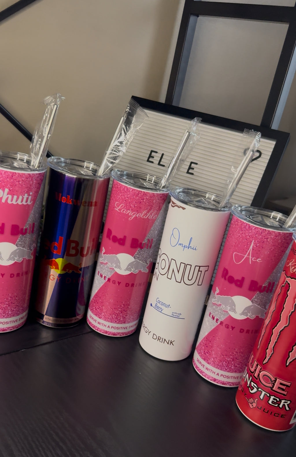 Customised tumbler