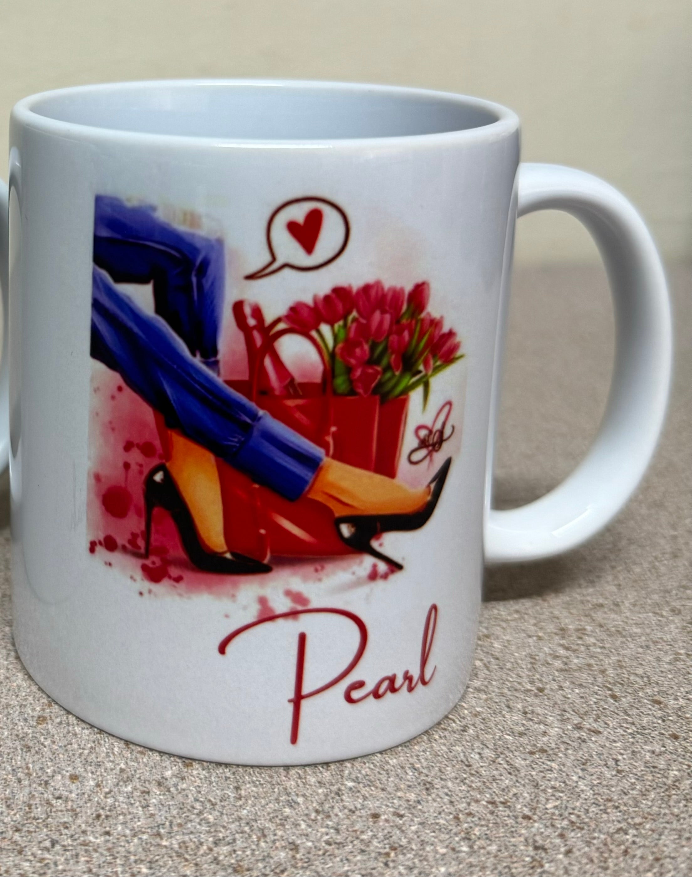 White mug