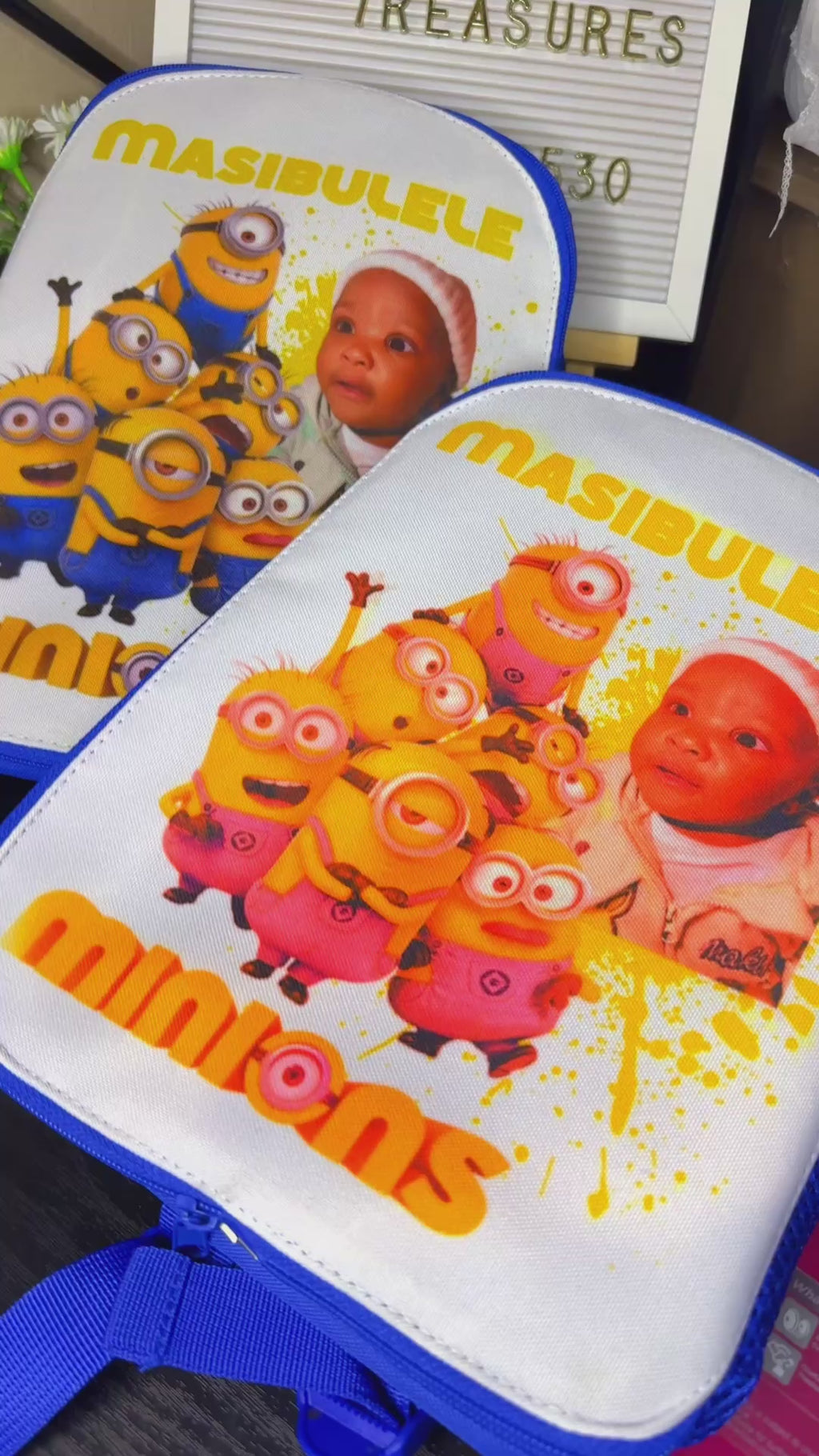 Custom kiddies backpack